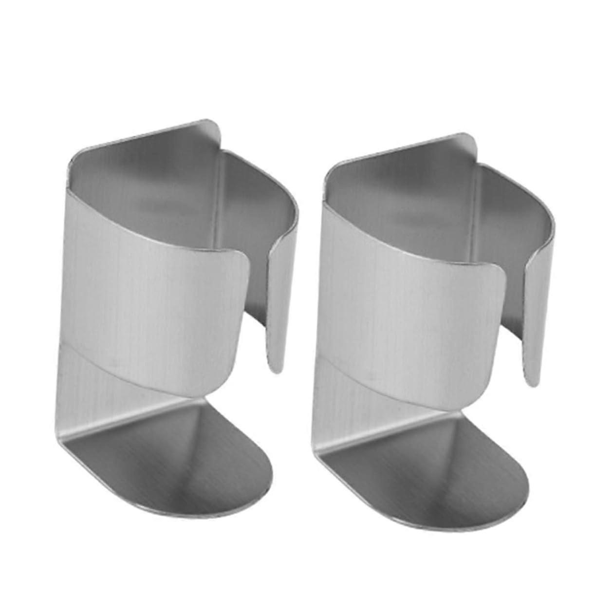 2pcs Wall Mounted Toothbrush Holder for Electric Toothbrush and Toothpaste Bathroom Organizer