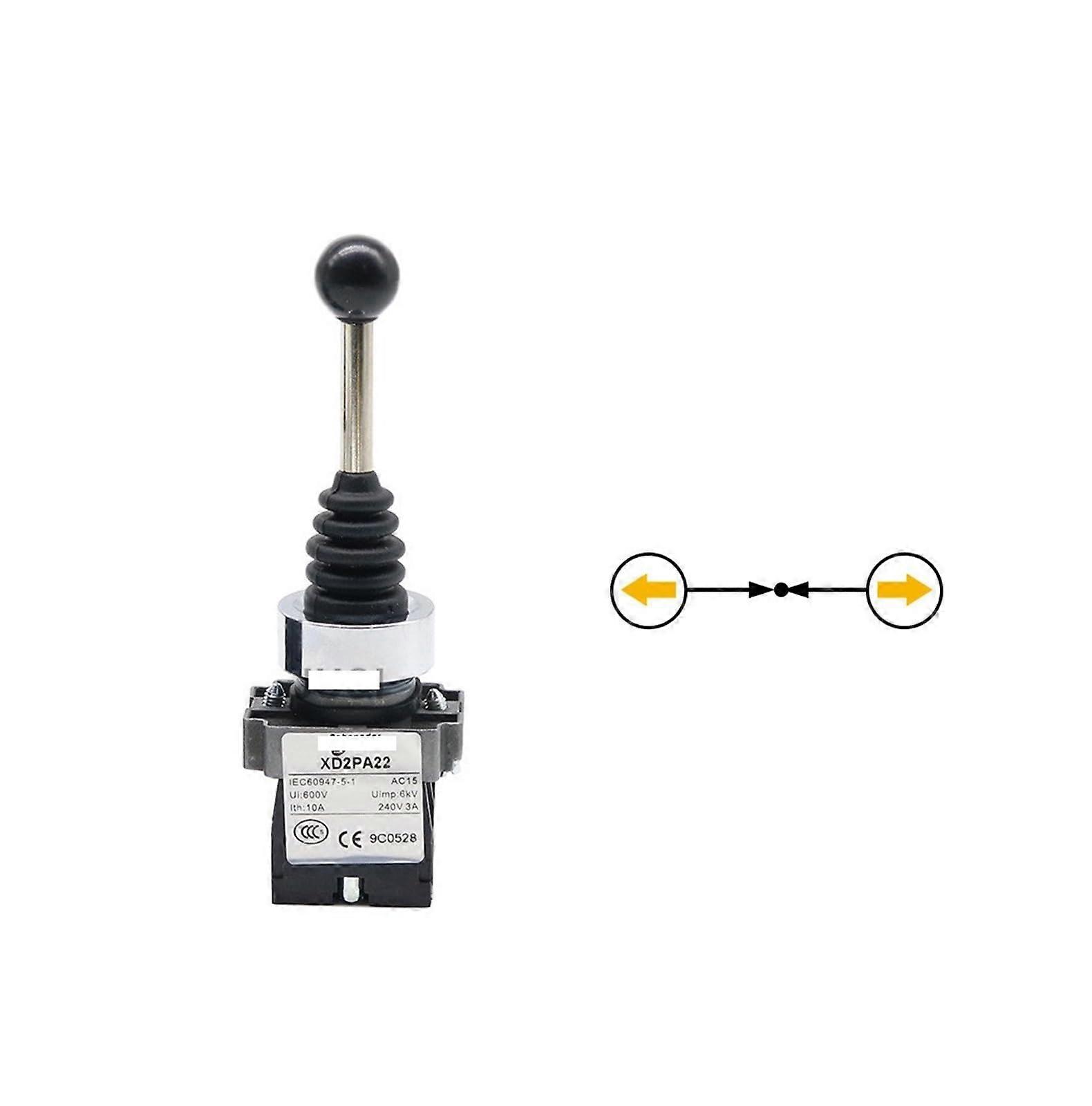 Industrial Joystick Switch 4 Position Cross Rocker Easy Direction Control