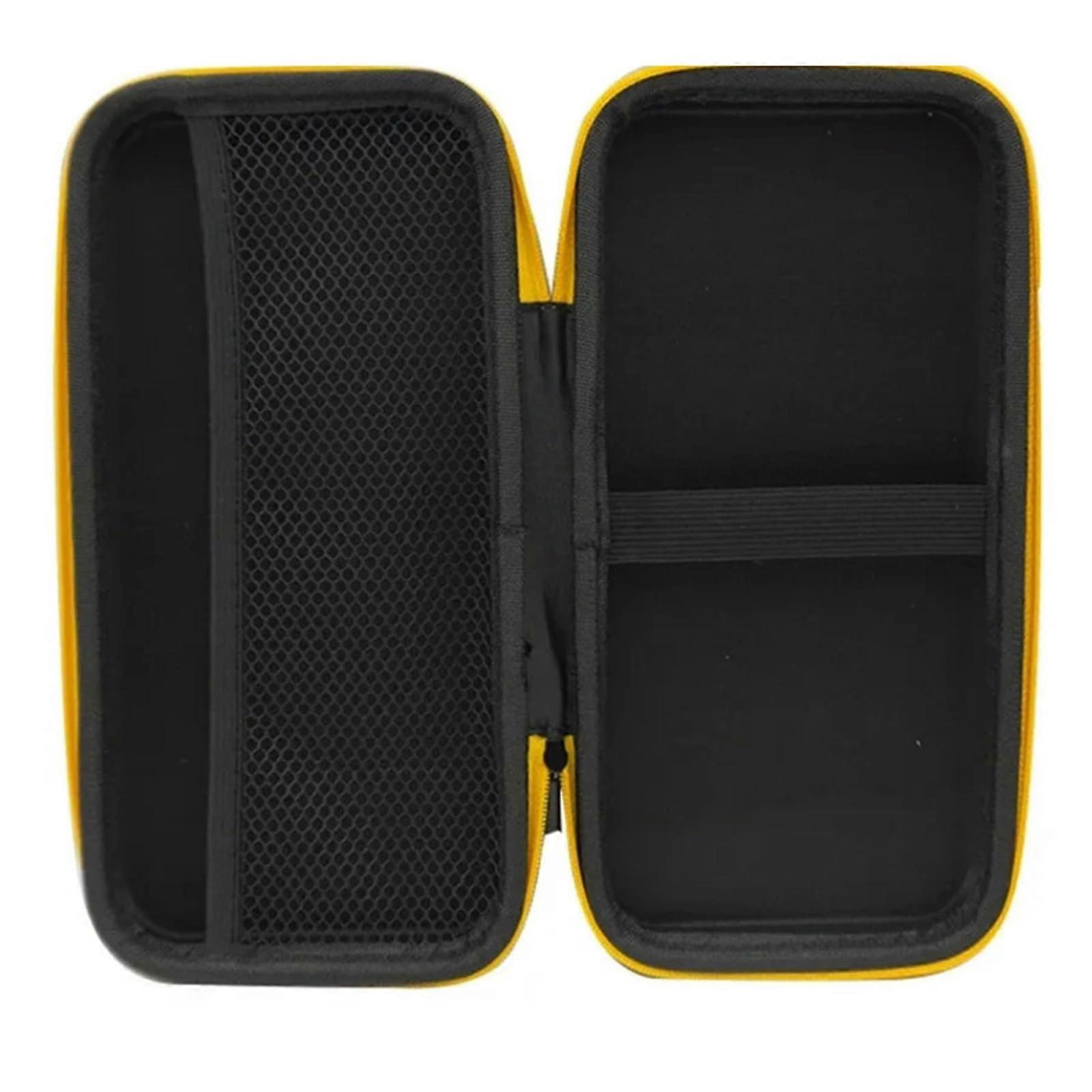 Portable Gaming Console Case Waterproof Hard Shell Shockproof Travel Bag with Storage Compartments