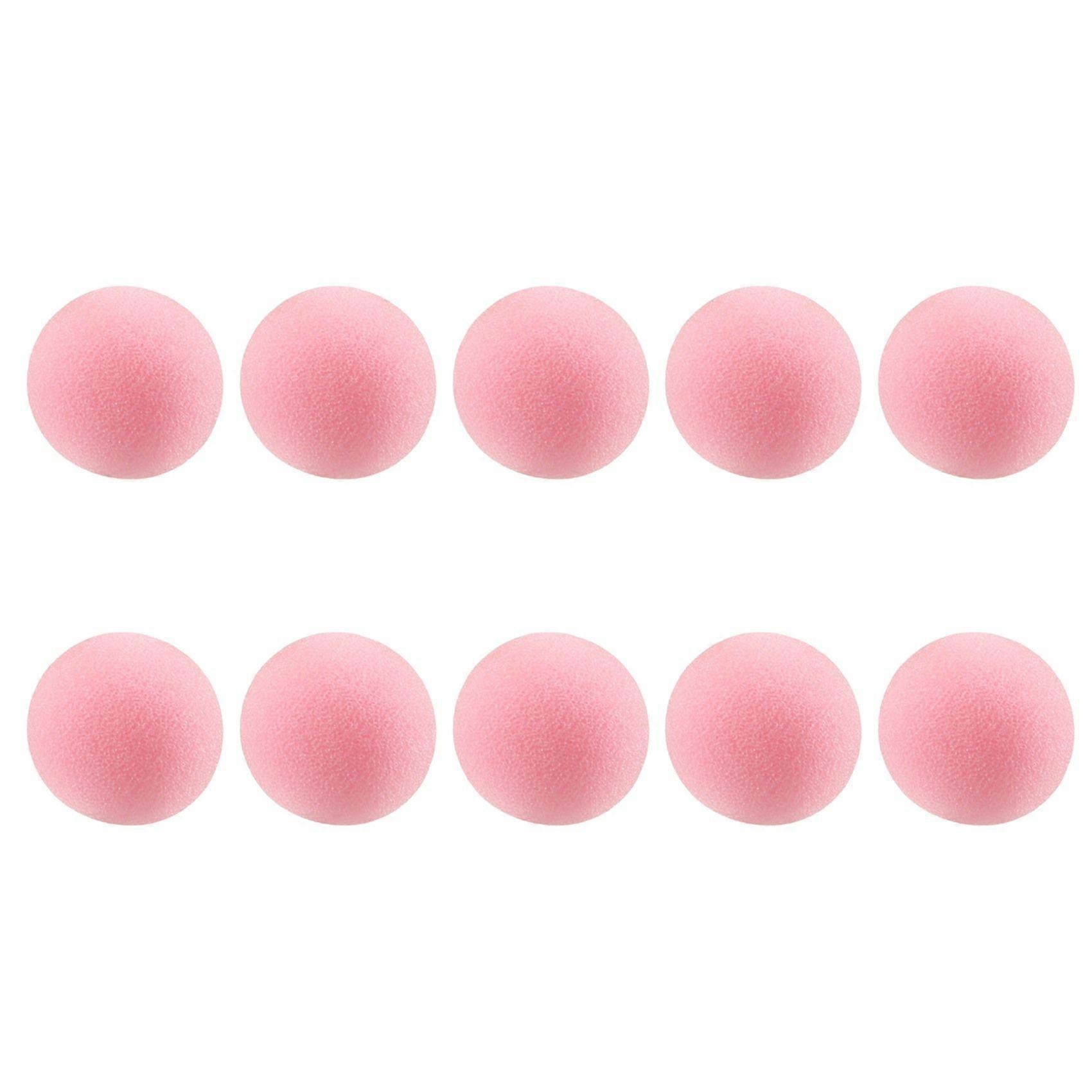 10 Pack Lapel Headset Microphone Windscreen, Microphone Sponge Foam Cover Mini Size Lavalier Microphone Windscreen Pink