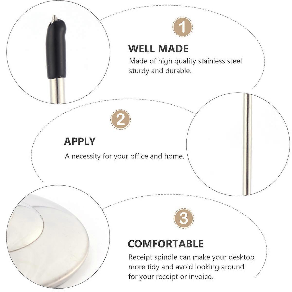 Menu Summons Fork Restaurant Receipt Needle Folder for Office Use