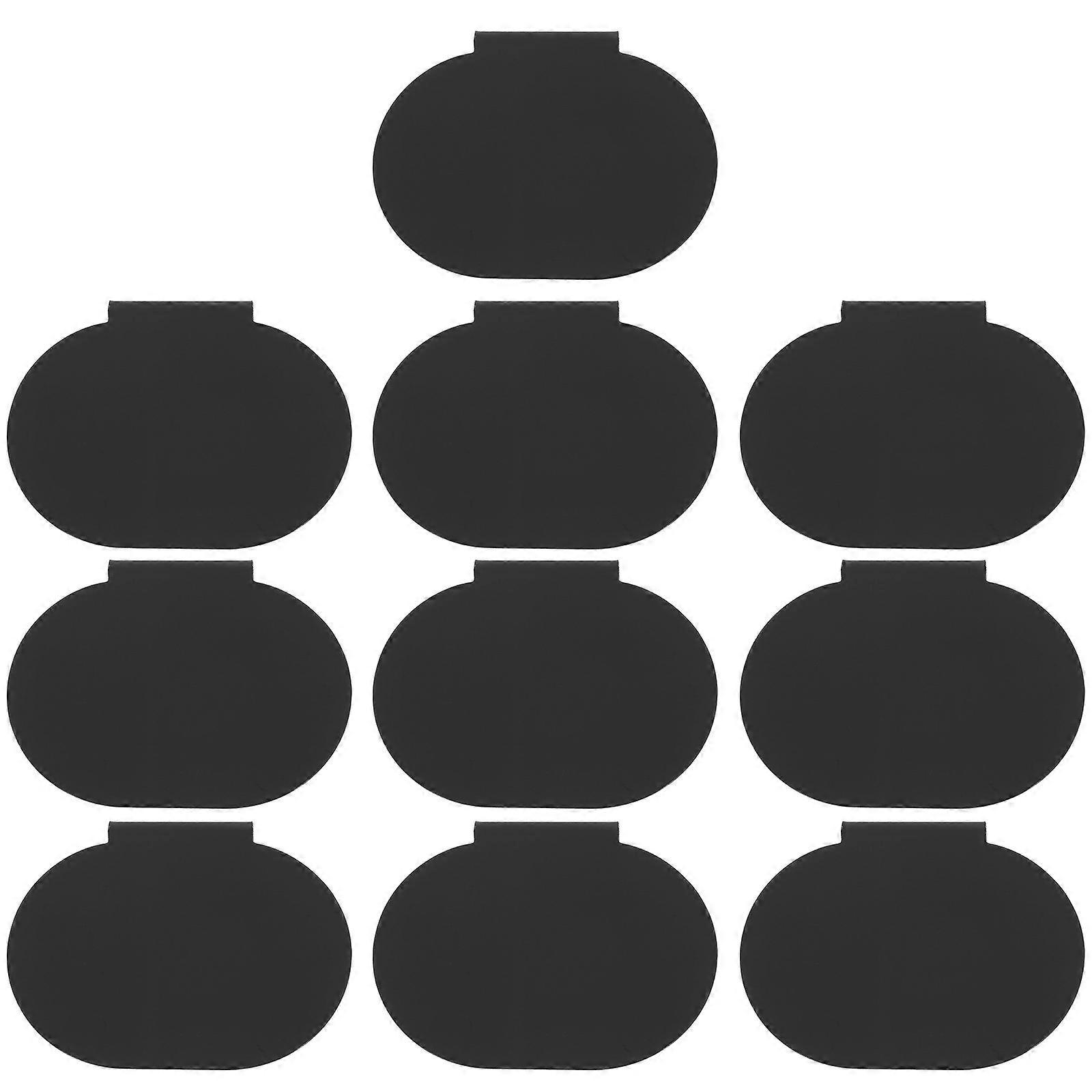 Label Clip Blackboard for Shelf Display Use in 10Pcs PVC Clips