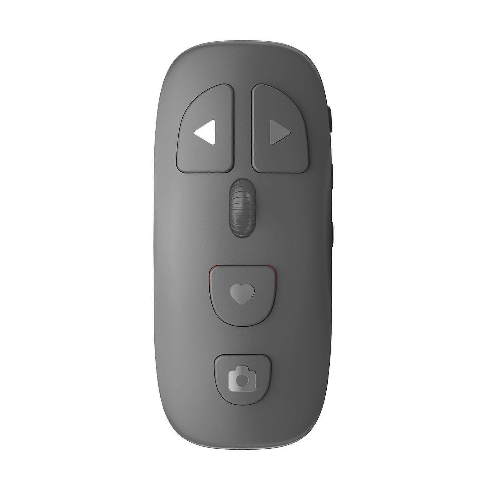 Bluetooth-compatible Remote Control with Rolling Wheel Wireless Phones Tablets Camera Shutter E-book