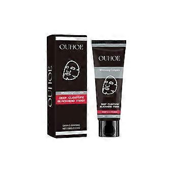 Maschera detergente profonda al carbone di bambù: deterge, idrata e idrata in profondità; delicata maschera per la cura della pelle simile all'argilla.