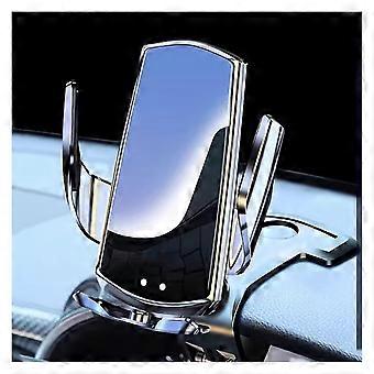 Magnetic Wireless Car Phone Holder with Suction Cup, Smart Induction Charging, 360° Adjustable Mount
