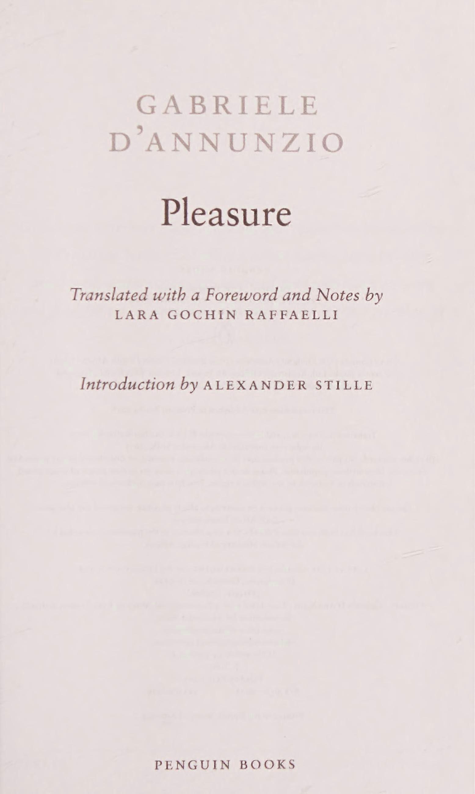 Pleasure