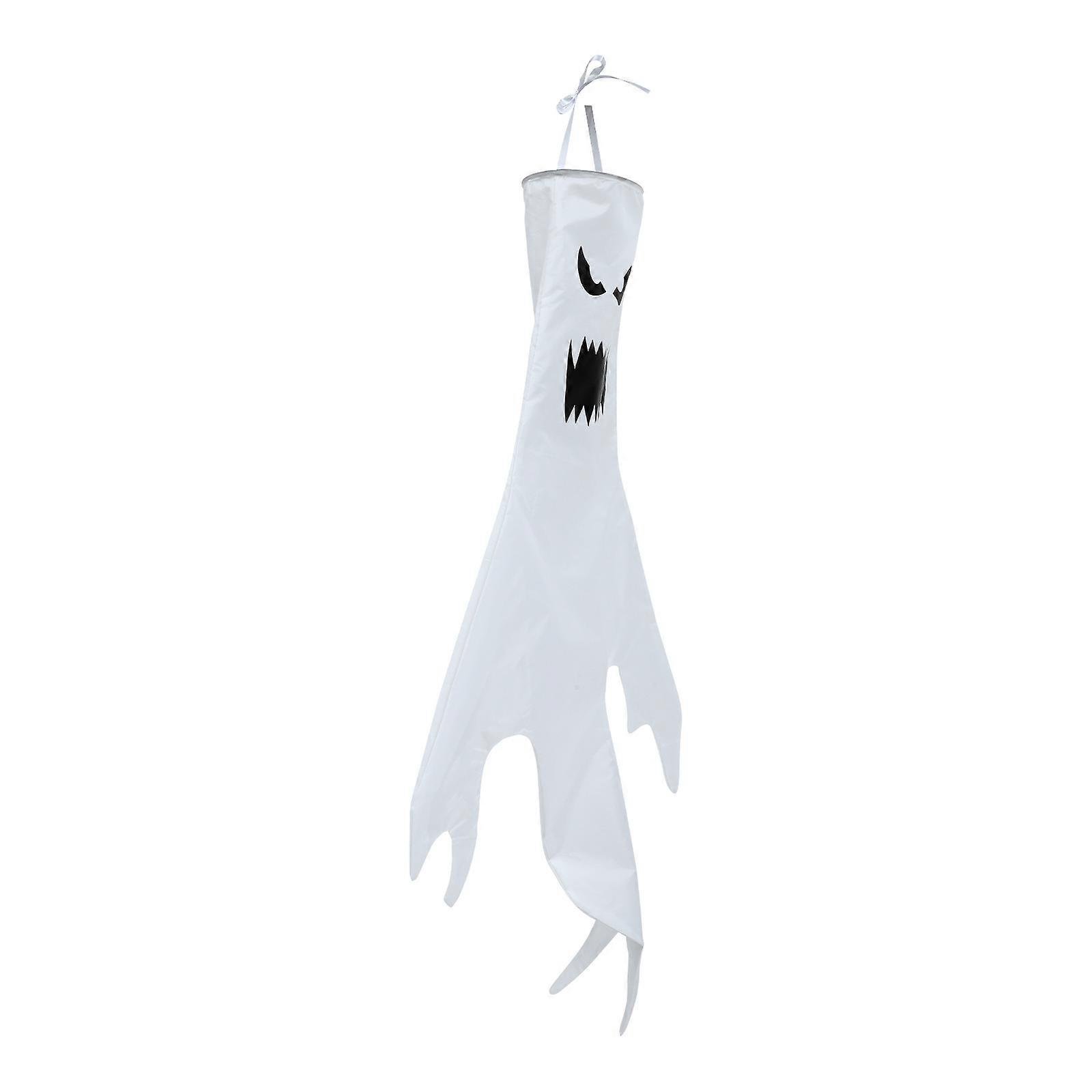 Creative Halloween Ghost Decor Hanging Ghost Windsock Decor for 6Pcs
