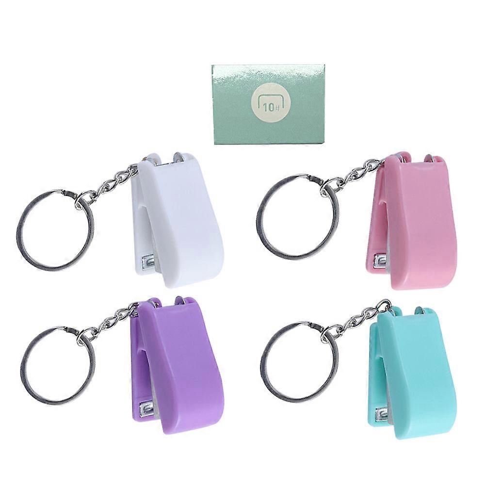 Mini Stapler Hanging Stapler Binding Tool 1Set for Office Use