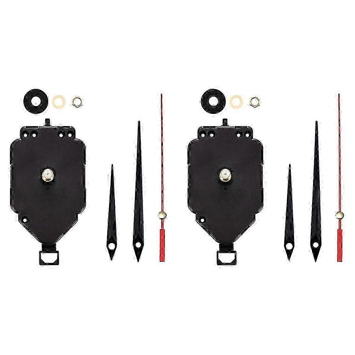2 Set DIY Clock Movement Kit Replacement Parts