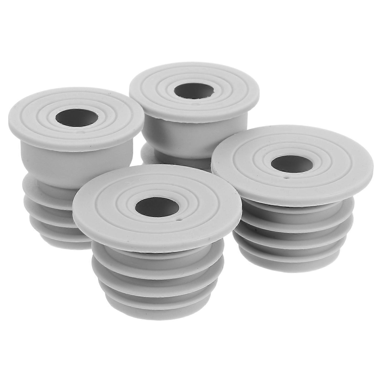 Odor Proof Silicone Drain Plug Seal for Kitchen Sink 4Pcs Pack