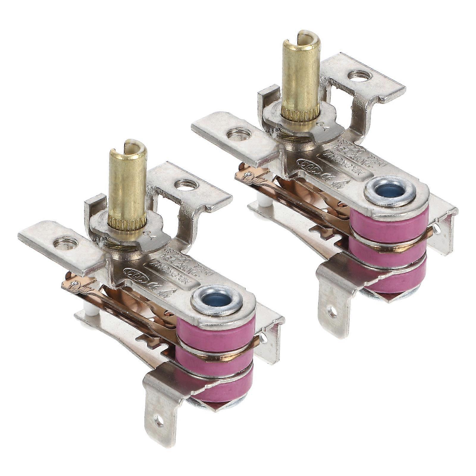 Electric Heating Temperature Controller Replacement 2Pcs Adjustable Thermostat Control