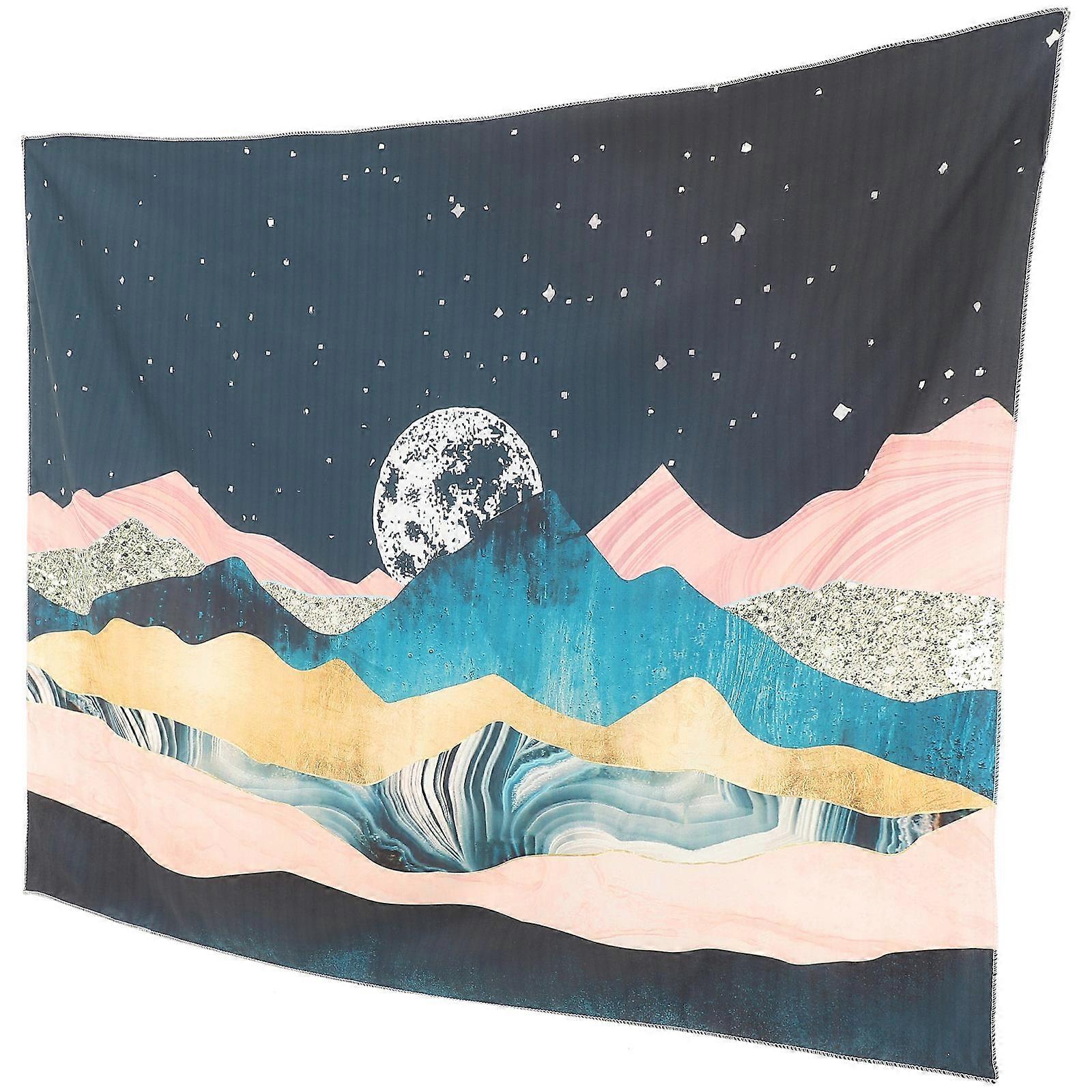 Assorted Color Large Wall Tapestry Mountains Range for Home Decor
