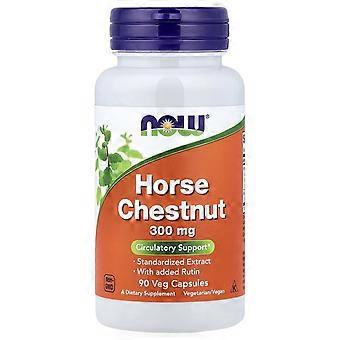 NOW Foods, Horse Chestnut With Added Rutin, 90 Veg Capsules, 2-Pack