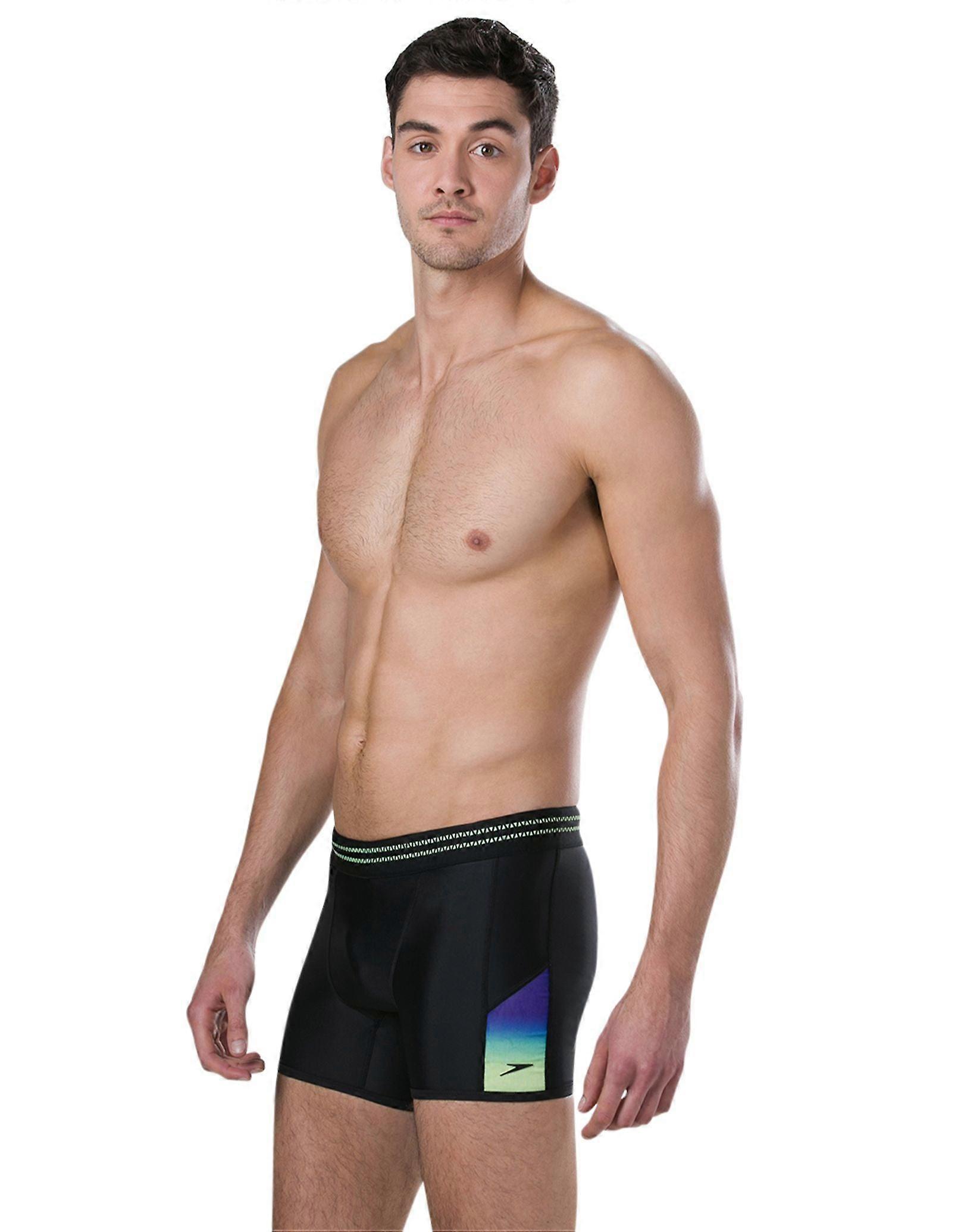 Speedo HydroSense Panel Aquashort - Schwarz