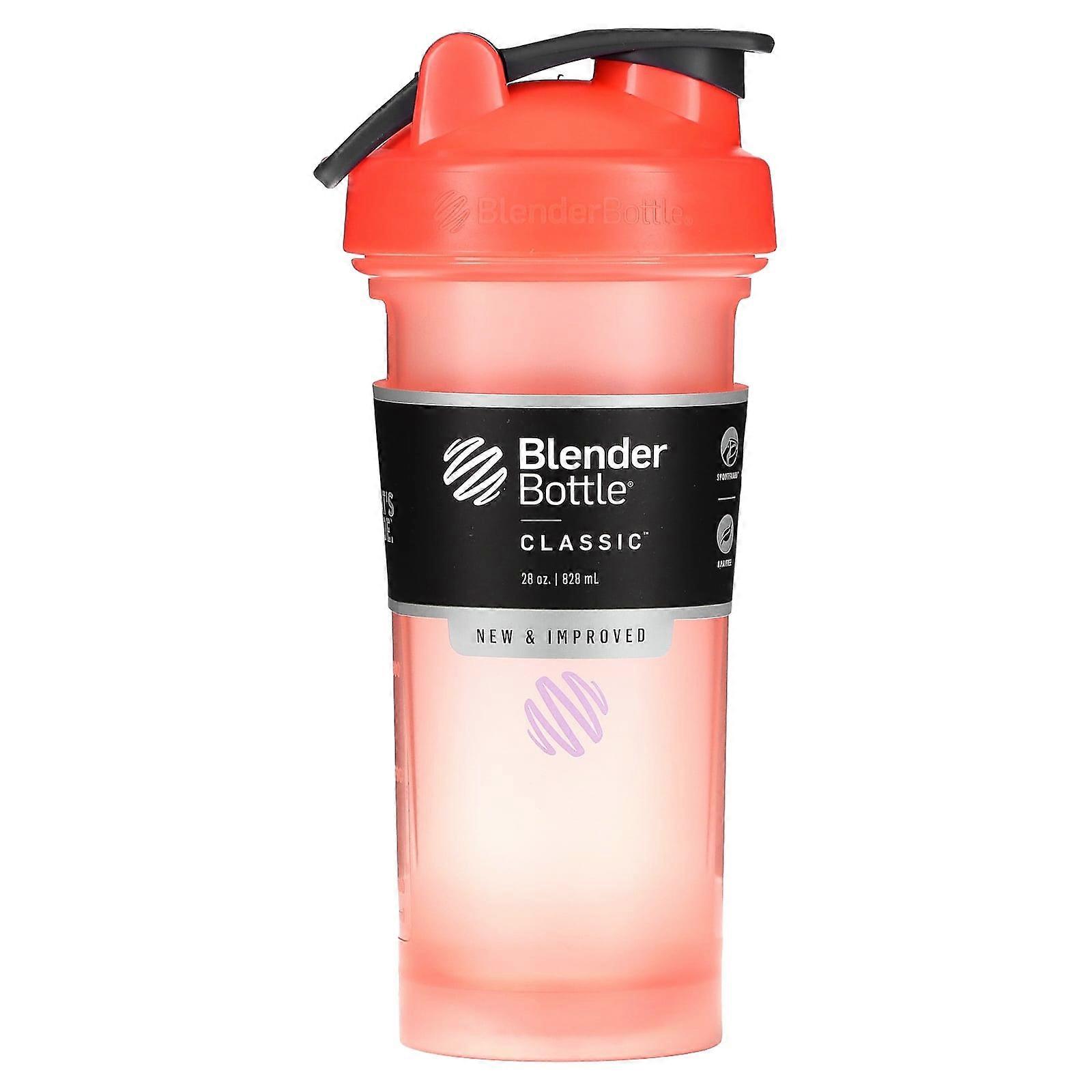 Blender Bottle, Classic, FC Coral, 28 oz (828 ml), 2-Pack