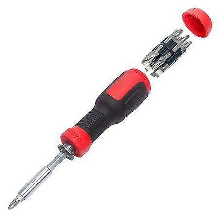 Adjustable 13-in-1 Multi Screwdriver Set with Torx Security Bits, Nut Driver & Extension Shaft - Durable & Compact