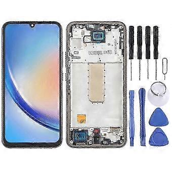 2026 For Samsung Galaxy A34 SM-A346B Incell LCD Screen Digitizer Full Assembly with Frame, Not Supporting Fing bien 446