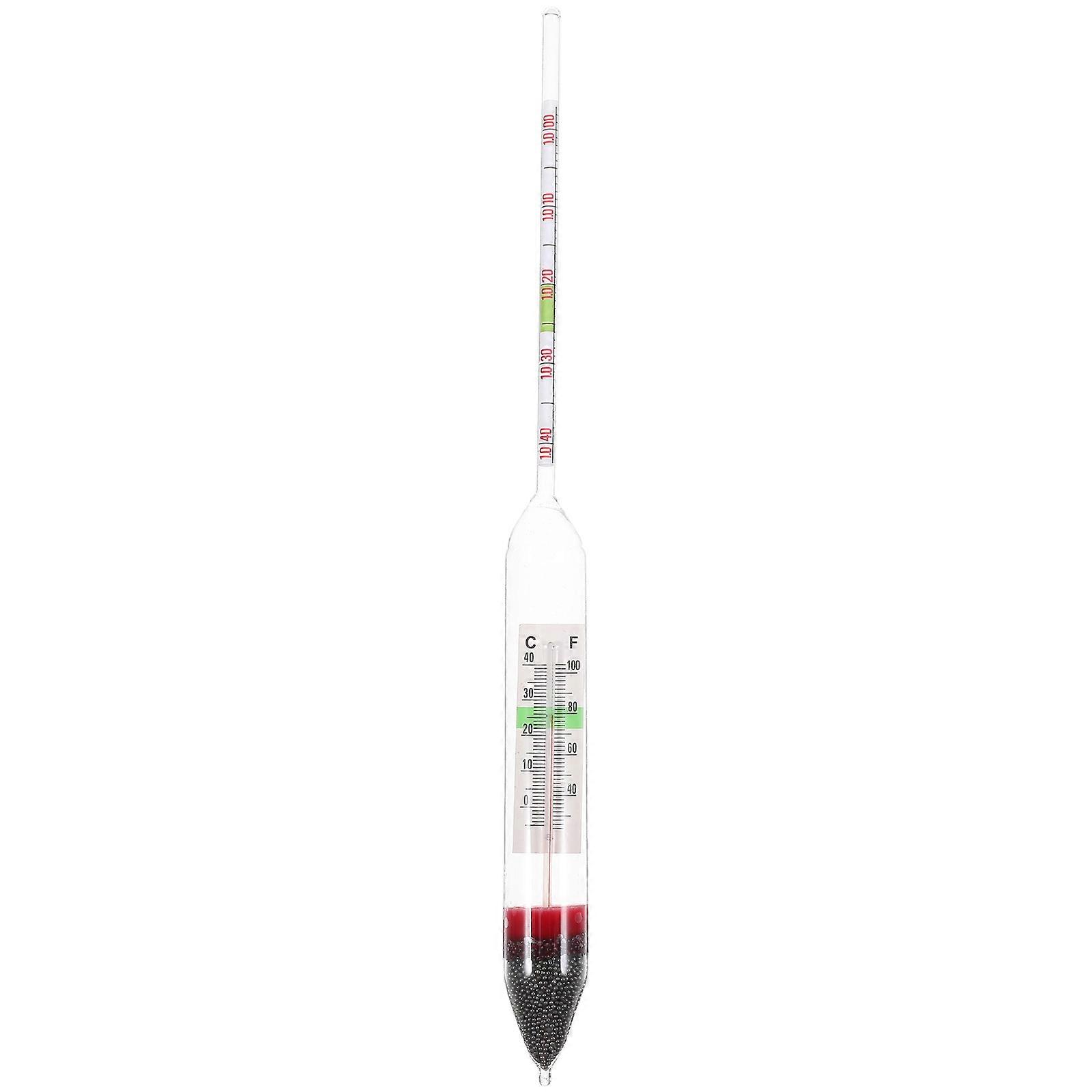 1pc High Precision Salinity Hydrometer Glass Salimeter Densitometer for Aquarium