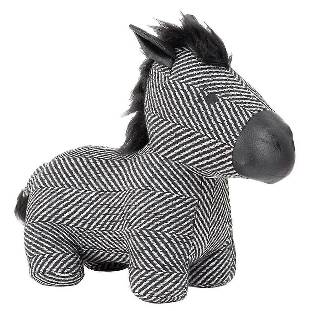 Paoletti Jacquard Zebra Doorstop