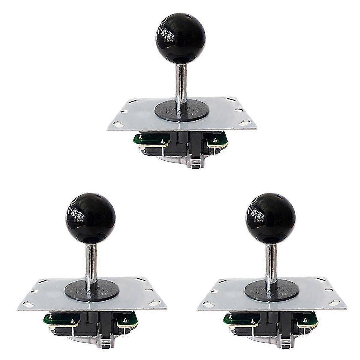 Arcade Joystick Controller with 5P Circuit Board, Non-Illuminated, Compatible with MAME/JAMMA Systems, Zero-Delay USB Encoder for DIY Arcade Projects