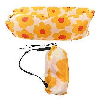 Inflatable Lounger Air Sofa with Travel Bag, Quick Inflate LeakResistant for Camping Beach