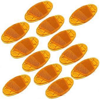 Bike Reflector Kit Night Safety Reflectors for Bike Use 12Pcs