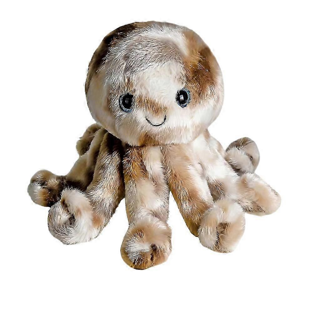 Sensory Octopus Plush Toy, Touch Activated Crawling Stuffed Toy with Recording Function