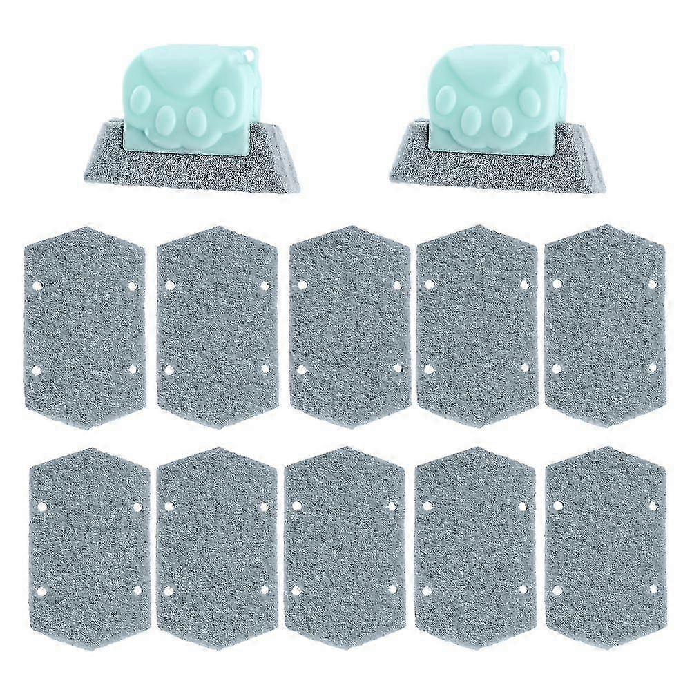 14Pcs Window Cleaning Slot Multi-function Gap Cleaner
