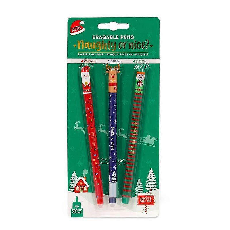 Erasable Pen Set Christmas Trio Pen Set