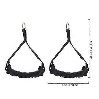 Resistance Band Handle for Exercise Training 1Pair Pull Rope Fitness Accessory