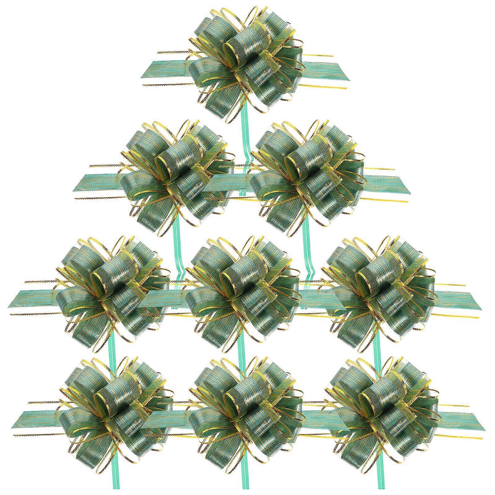 Packaging Pull Bows Plastic Gift Wrapping Decoration Pull Bows 20Pcs