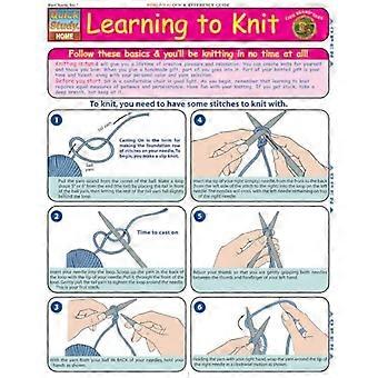 Learning to Knit: Reference Guide (Quickstudy: Home)