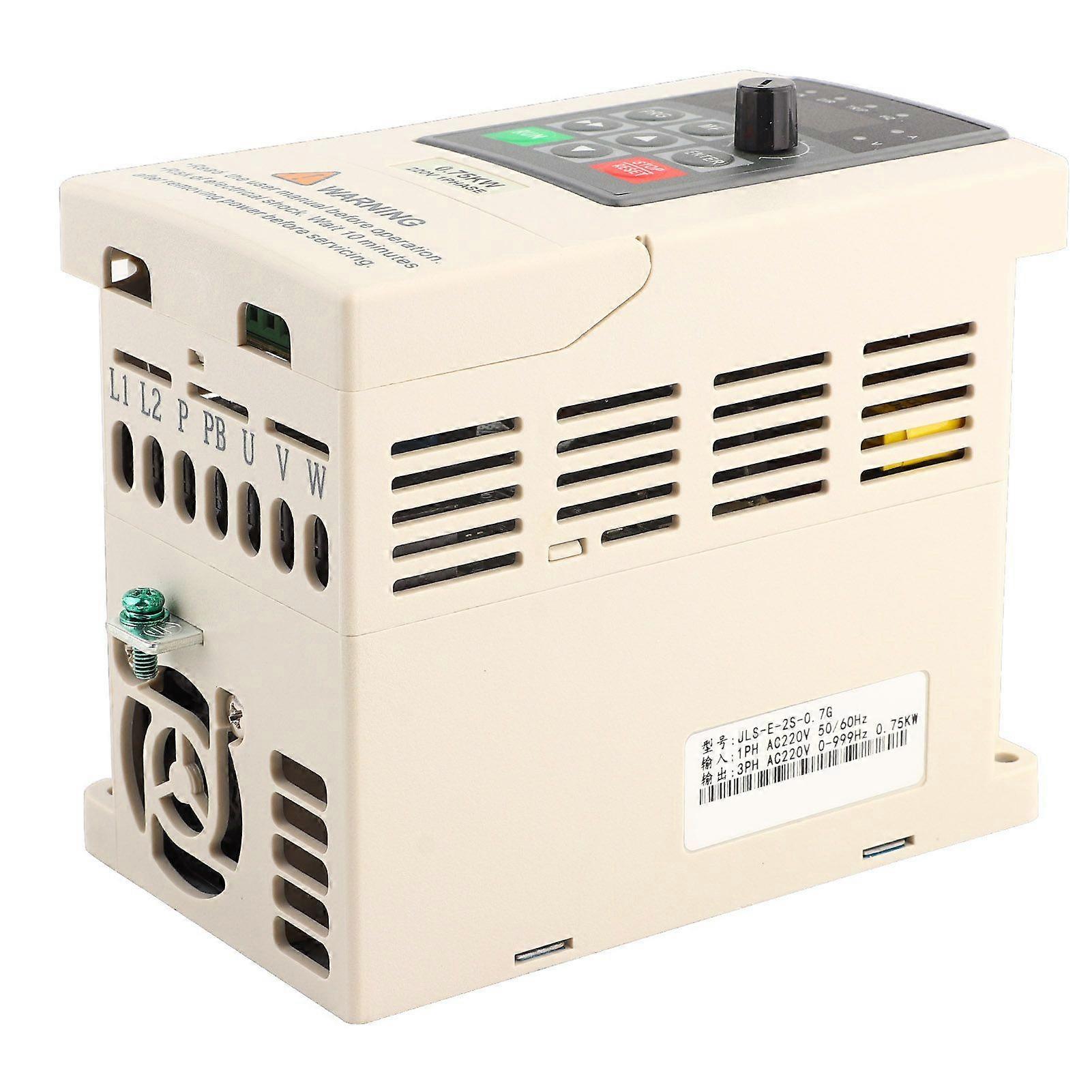Frequenzvariator VFD 220 V 0,75 kW, einphasig, dreiphasig