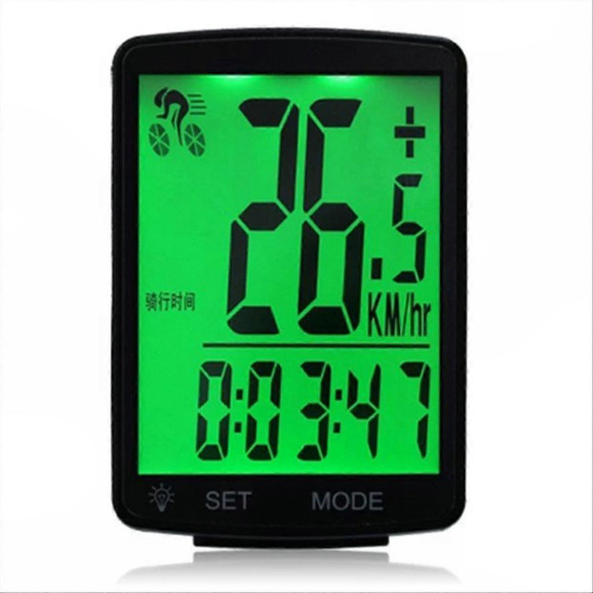 Rainproof Wireless Bike Computer, 2.8 Inch Bicycle Odometer