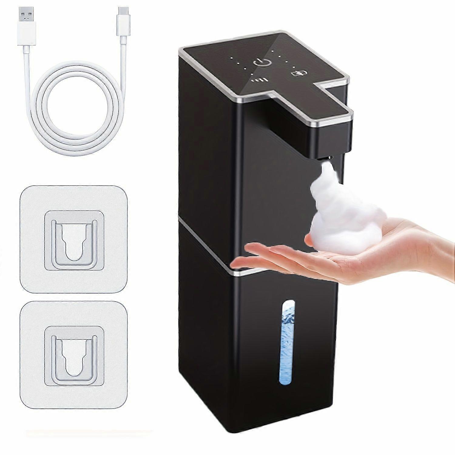 Automatic Touchless Foaming Liquid Dispenser, Wall Mounted Hand Pump for Bathroom Kitchen, 300ml