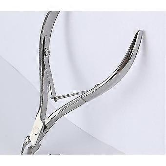 Cuticle Nippers Nail Manicure Scissors Cuticle Clippers Trimmer Dead Skin Remover Stainless Steel Cutters Beauty Tool With Pusher ziiu