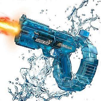 Thunder Jet Water Gun 2026 New Electric Watergun Toy, Automatic High-Speed Continuous Fire With Led Flash, 400ml Large Tank, Long Range Squirt -xxy