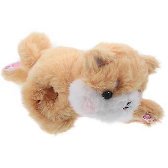 Plush Stuffed Dog Slap Bracelet Animal Wrist Band for Decor 3Pcs Assorted Color