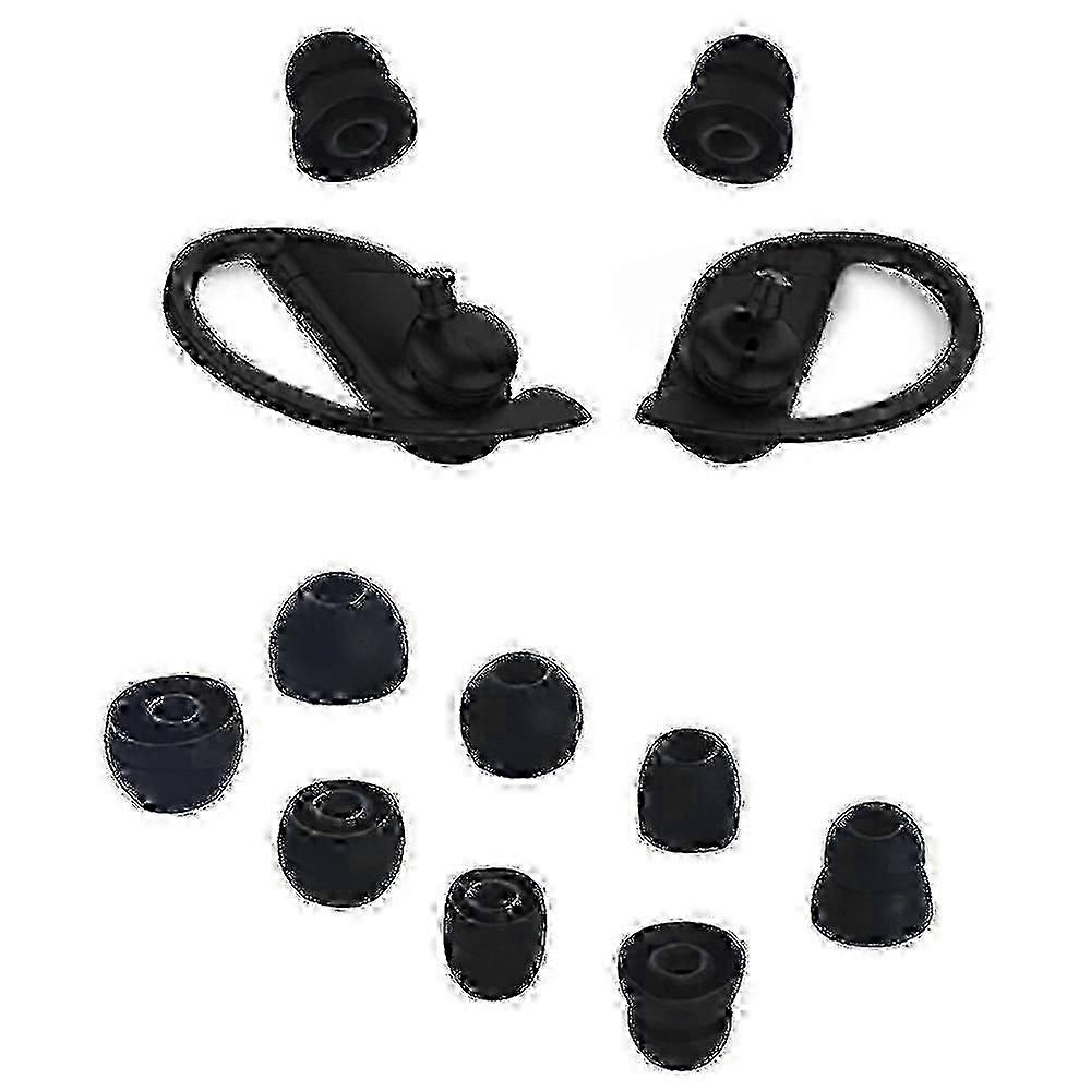 For Beats Powerbeats Pro 4Pack Silicone Soft Replacement Ear Tips - B