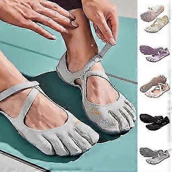 FiveFingers Ballet Flats Split Toe Barefoot Shoes Breathable Non Slip Lightweight for Yoga Pilates Dance p