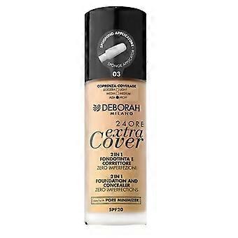 Deborah Milano 24 Ore Extra Cover 2 In 1 SPF20 03 30ml