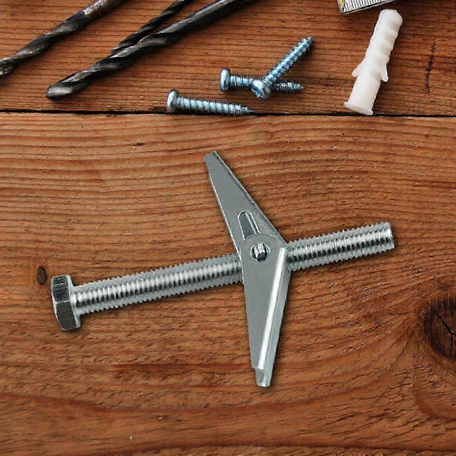 12pcs Toggle Bolt Toggle Wing Bolt Drywall Hanging Fixings For Heavy Items