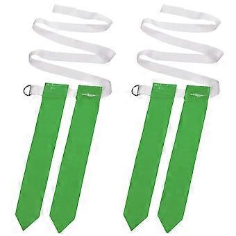 American Football Waist Flags Rugby Training Accessories for 6Pcs Set