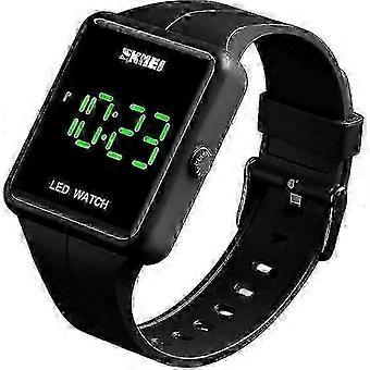 mm Big Face LED Digital Watch with Date and Time Function, 3ATM Waterproof Wristwatch for Men and Women, Sports Watch, yzcc