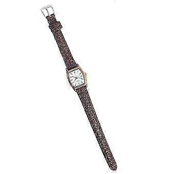 NINSEN 2024 Ausverkauf! Klassische Damenuhr mit Lederarmband und modischem Farbzifferblatt, analoges Quarzwerk, kompatibel mit NINSEN, Geschenkidee