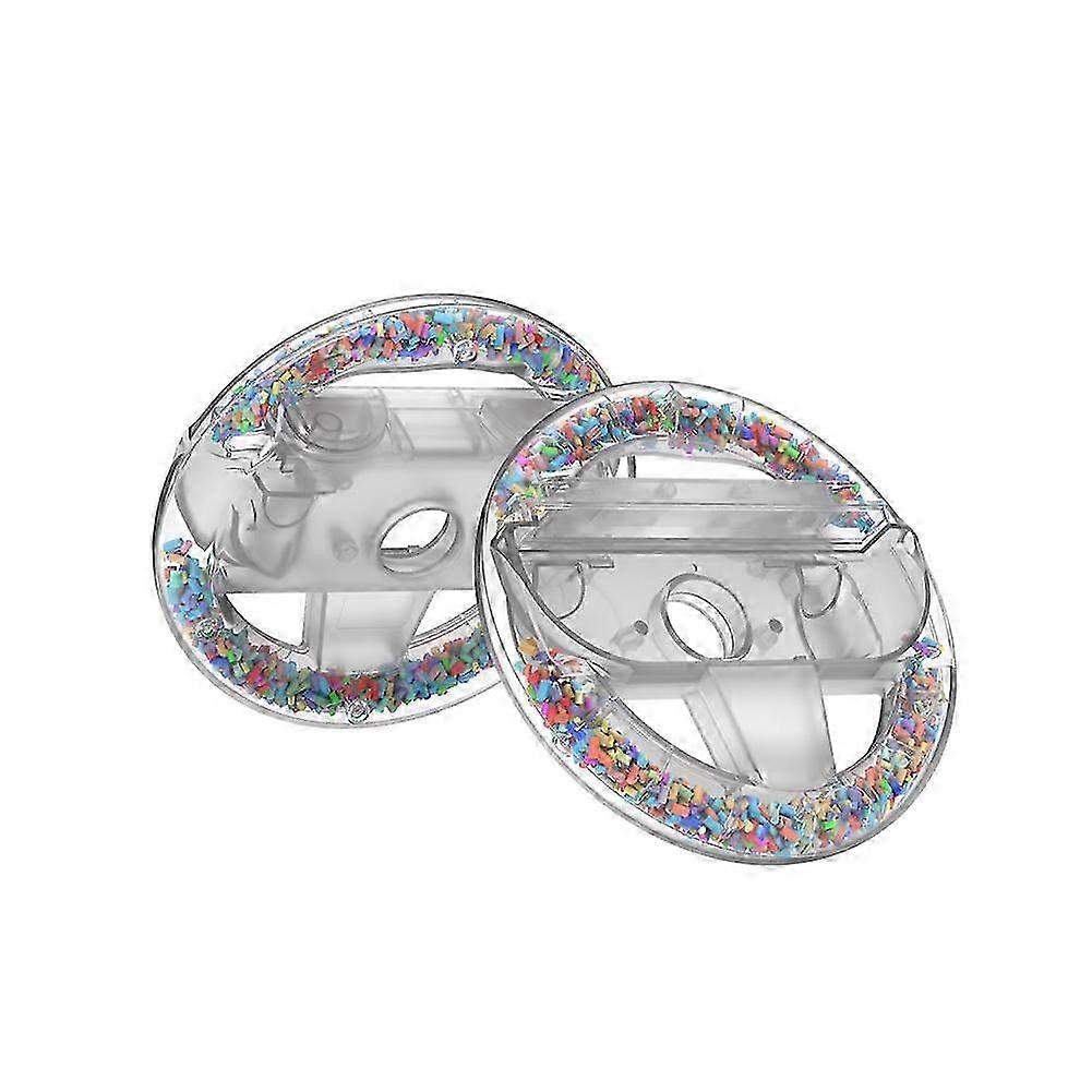 Transparent Racing Wheels for Switch Joy Con