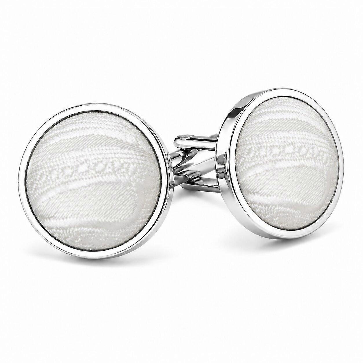 Ivory Paisley Cufflinks