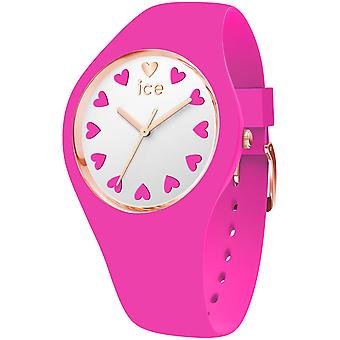 Eisliebe Quarz Analog Frau Uhr mit Silikon Armband IC013369
