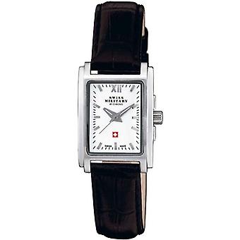 Swiss Military Quartz Analog Woman Watch with Cowhide Bracelet SM30054.06