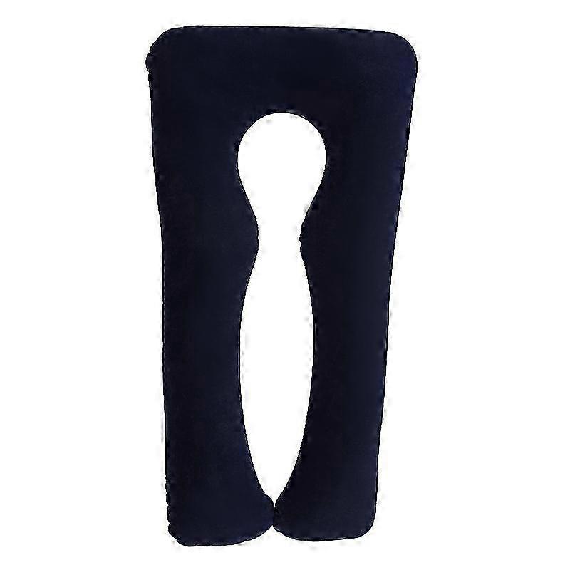 Inflatable U Shape Pregnancy Pillow Full Body Side Sleeper Support